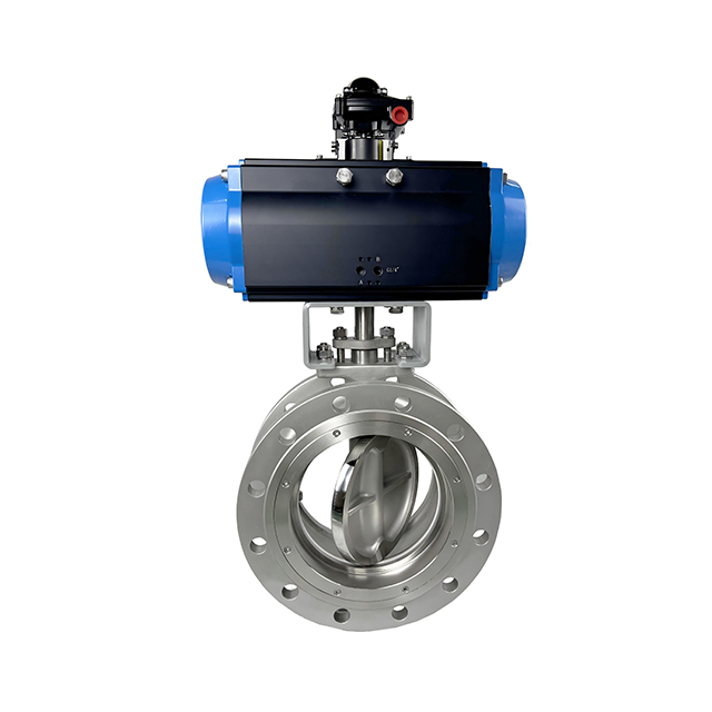 高性能双偏心气动蝶阀