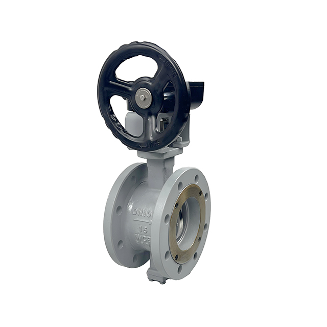 高性能双偏心法兰蝶阀