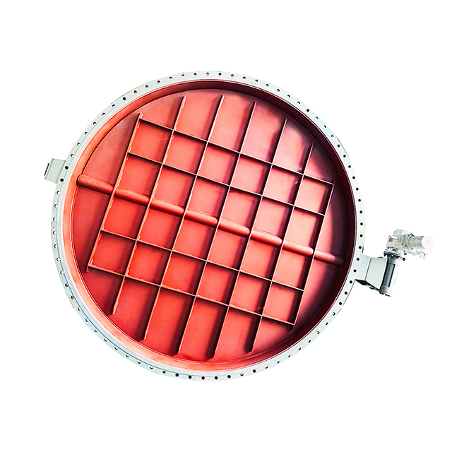 电动通风法兰蝶阀